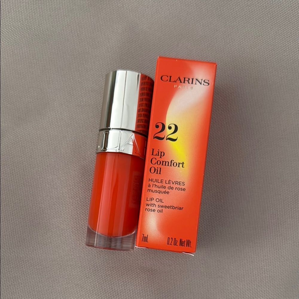 Clarins Lip Comfort Oil - 22 Daring Orange